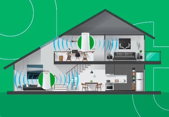 Praticidade para ampliar a área de cobertura Wi-Fi